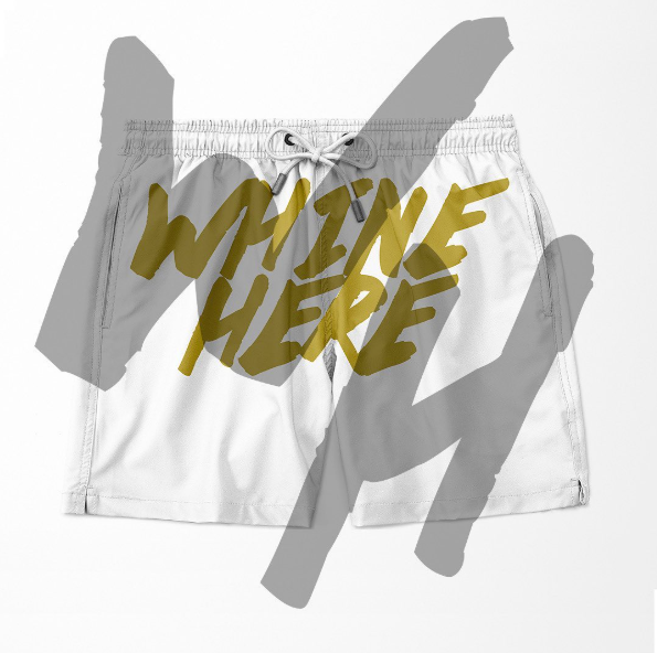 "Whine Here" White (Special Order)